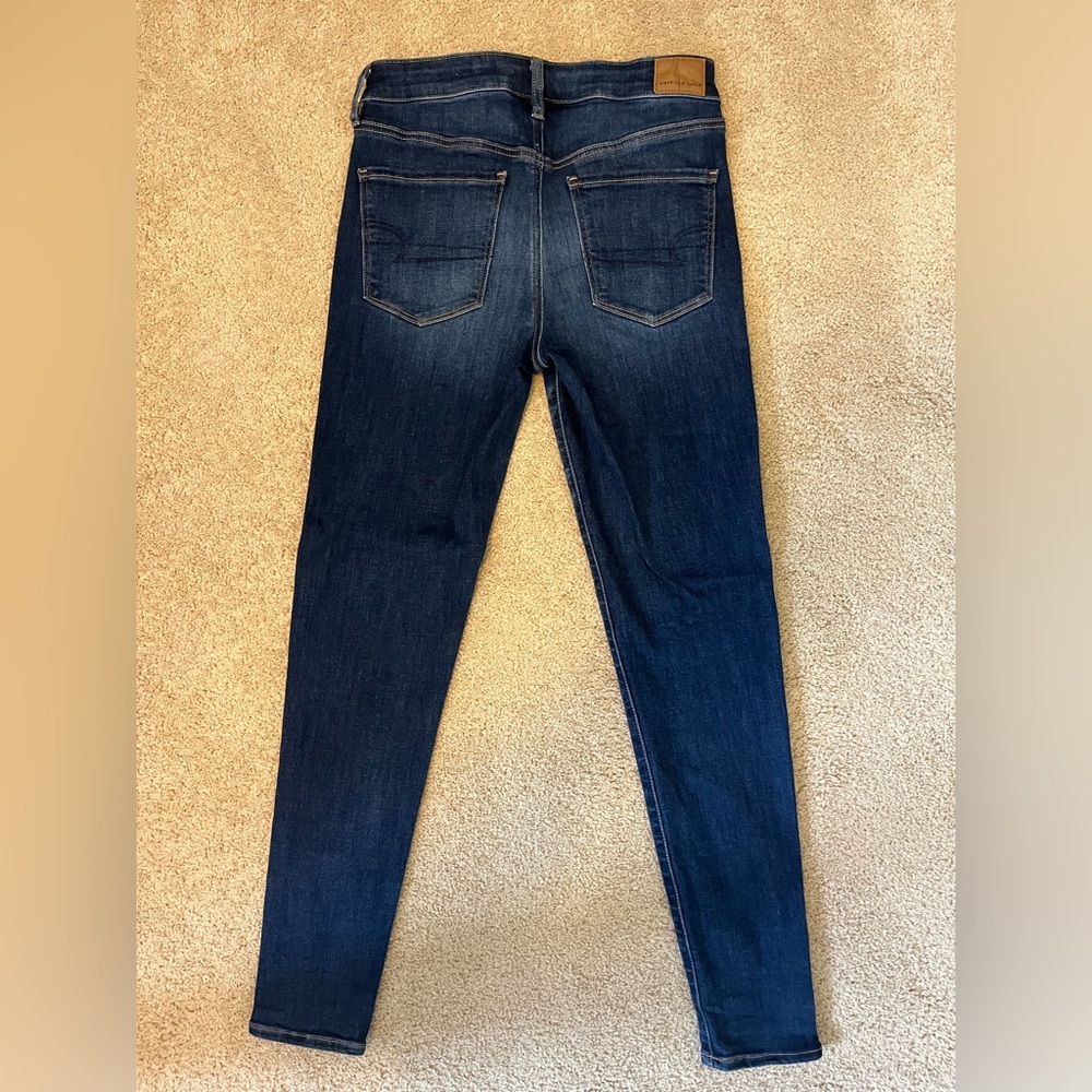 American Eagle Outfitters regular fit hi-rise skinny jeans - Picture 2 of 3